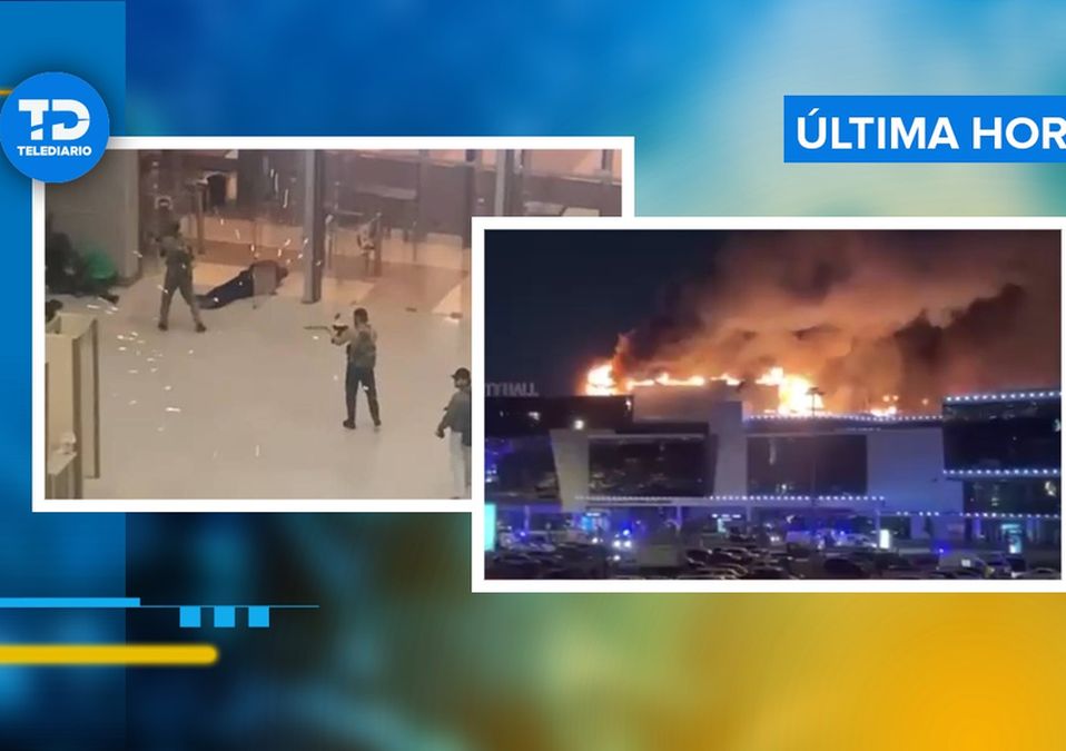 Entraron al Crocus City Hall en Moscú, comenzaron a disparar a las personas. / Telediario Especial