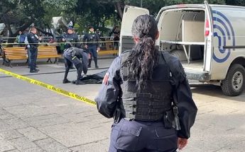 Así quedó el cuerpo del hombre en Guadalajara / Juan Carlos Munguía