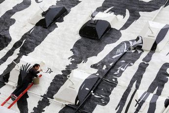 Túnel de la Loma Larga pintado por el Dr. Lakra. / Roberto Alanís