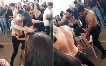 Celebran con strippers en una secundaria de Michoacán / Especial