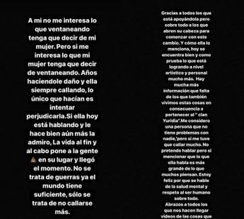 Matías Aranda defiende a Yuridia