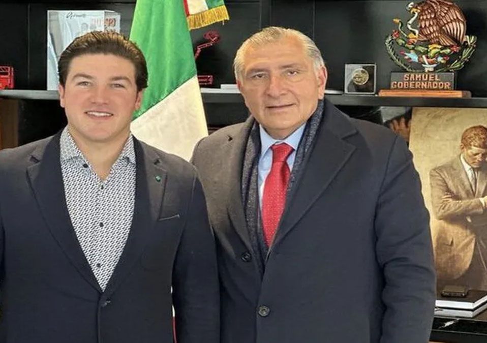 Samuel García se reúne con Adán Augusto López para revisar avances de acueducto El Cuchillo 2