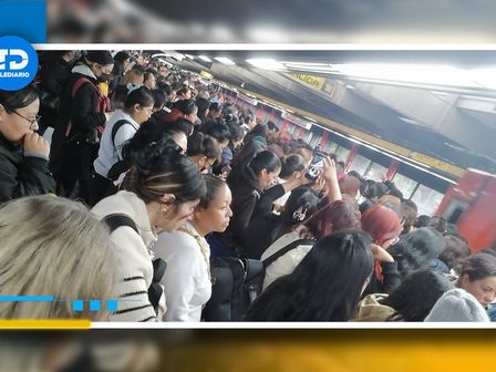 Retrasos en el Metro, 9 de julio 2024 | X: @Derenit