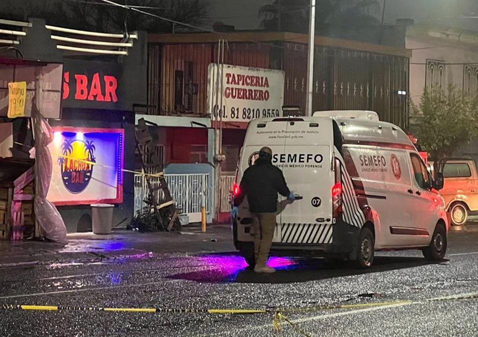 Ataque a balazos en bar deja cuatro muertos en Guadalupe. | Mayte Villasana