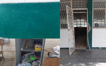 Roban y dañan escuela pese contar con alarma en Monterrey / Erik Solheim Rocha