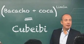 Memes por el Día del Maestro, Felipe Calderón dando clases / Especial
