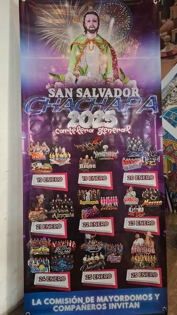 Los siete días de feria, Chachapa tendrá artistas distintos para amenizar su Fiesta Patronal / Nancy Camacho