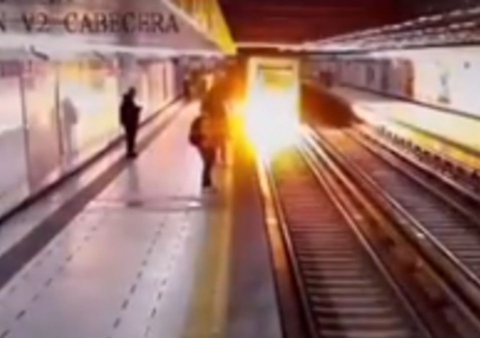 La explosión ocurrió en la estación Sevilla de la Línea 1 del Metro CdMx | Especial