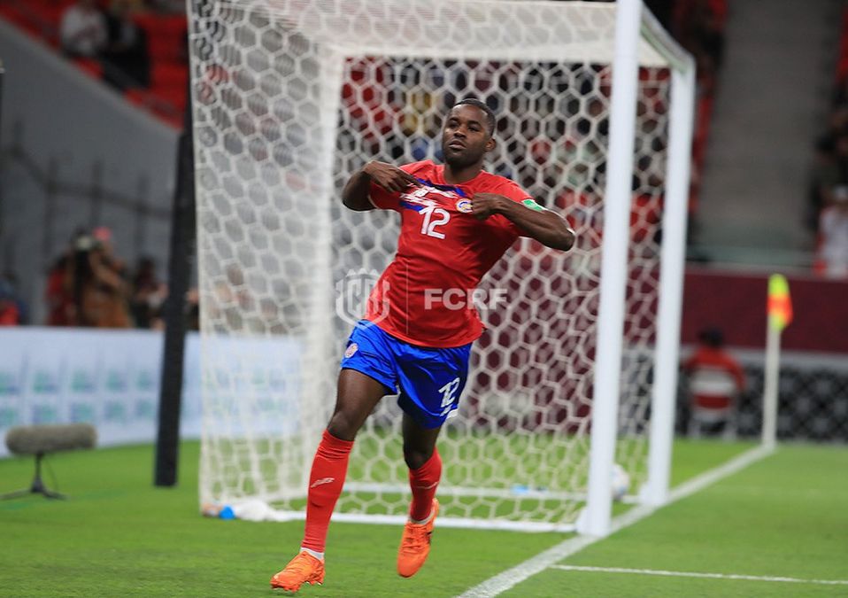 Joel Campbell de Costa Rica / @fedefutbolcrc