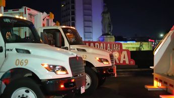Nuevos camiones recolectores de basura de Guadalajara / Gobierno de Guadalajara