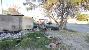 Un hombre murió durante un incendio en un cuarto de madera. | Agustín Martínez