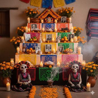 La ofrenda de Día de muertos tiene su origen entre los años 1535 y 1540. (Gemini)