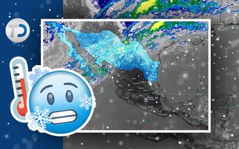 Clima en México por frente frío │Telediario.
