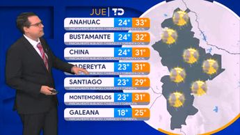 Pronóstico del tiempo para Monterrey este jueves 11 de julio