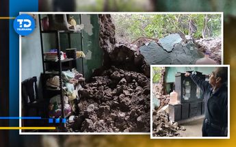 El muro colapsó debido a la humedad acumulada | Agustín Martínez