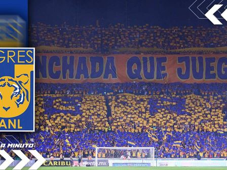 Estadio Universitario con afición al fondo en un recibimiento a Tigres / @TigresOficial