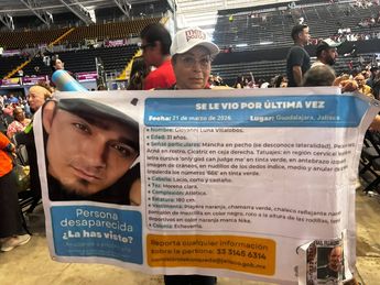 Cinco meses sin respuestas: madre buscadora intentó acercarse a Sheinbaum en Jalisco