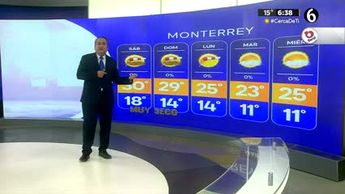 Pronóstico del tiempo para Monterrey, con Abimael Salas - 02 de febrero de 2024