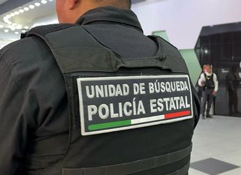 El intenso despliegue de los oficiales permitió localizarla sana y salva. | Secretaría de Seguridad de Jalisco.