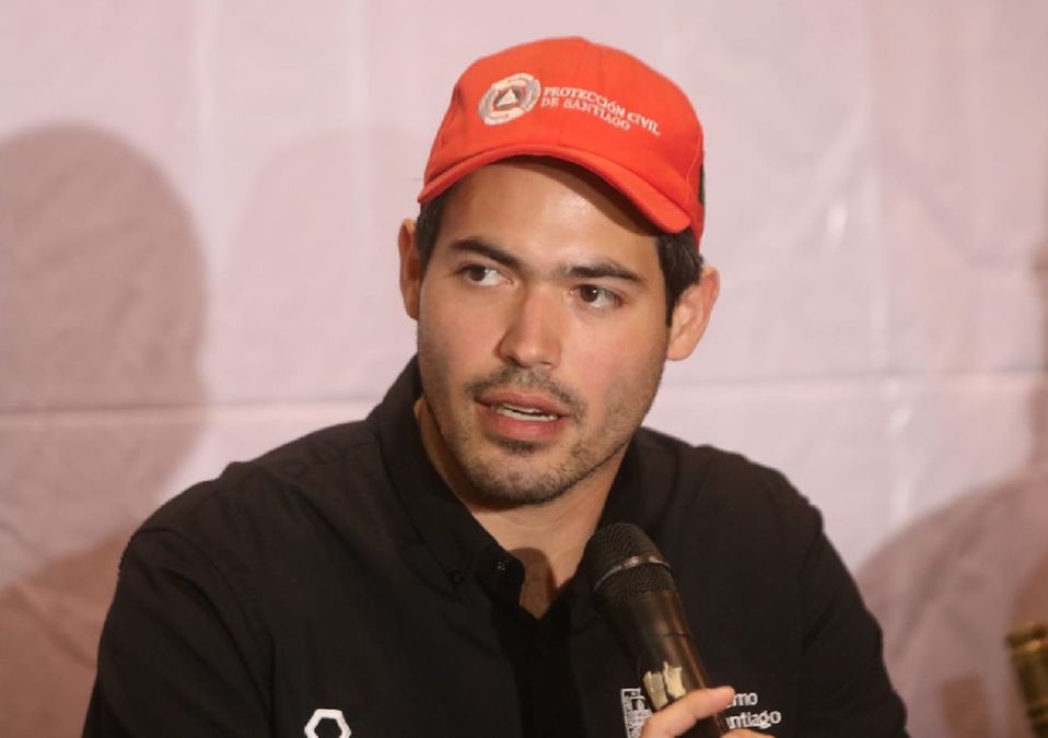 David de la Peña, alcalde de Santiago. / Leonel Rocha