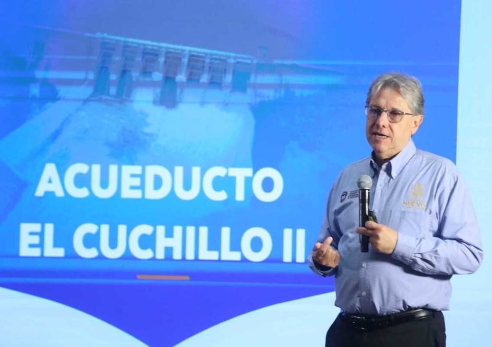 Resaltó que la tubería de abastecimiento deberá ir de la Planta San Roque a El Chuchillo II. / Jorge López