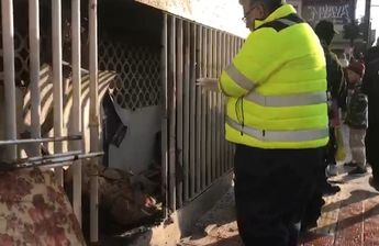 Hombre en situación de calle termina con quemaduras en la Zona Centro de Saltillo.