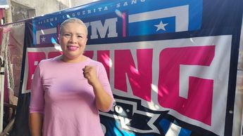 De los cuadriláteros al gimnasio, Irma “La Güerita” Sánchez comparte su experiencia con jóvenes | Foto: Ricardo Valdivia
