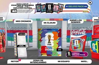 El Álbum Virtual Panini del Mundial 2026 cuenta con una zona de intercambio con coleccionistas de otras partes del mundo / Captura de pantalla