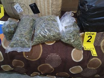 Droga asegurada por las autoridades. | Cortesía