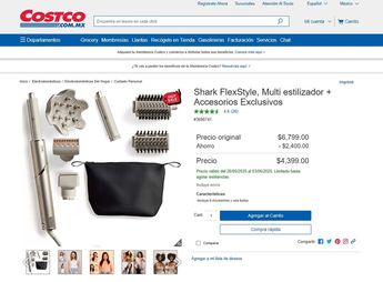 La Sher FlexStyle es una opción perfecta para darle un acabado profesional al cabello desde casa. | Telediario Especial