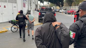 Los detenidos fueron identificados como Juan 'N', de 37 años, y Klide 'N', de 27 | Fiscalía de Jalisco