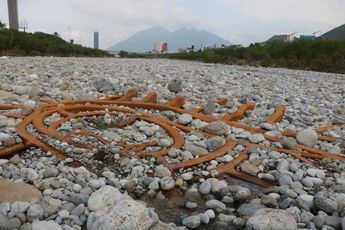 La estructura de la Virgen fue recuperada hace 4 años tras la tormenta tropical Hanna. | Leonel Rocha