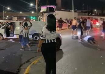Aficionados de Rayados golpean a paramédicos tras partido contra Cruz Azul. | Especial