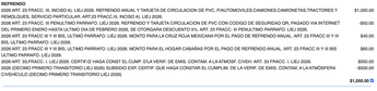 Recuerda verificar que los datos en su tarjeta de circulación coincidan con los registros del estado. | Captura portal Gobierno Jalisco