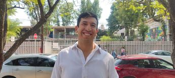Pedro Kumamoto listo para ejercer su voto en Zapopan
