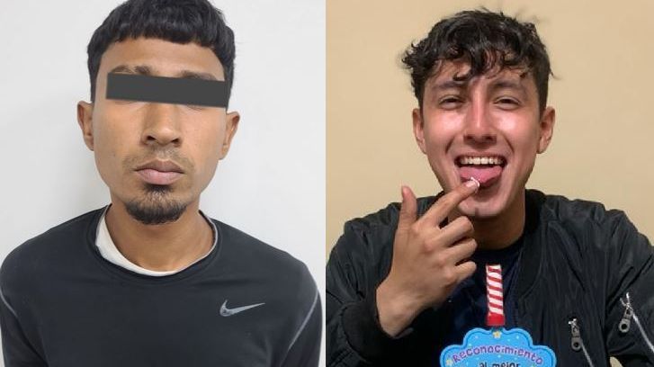 Brayan Fidencio de 19 años fue capturado por elementos de la Agencia Estatal de Investigaciones. | Cortesía