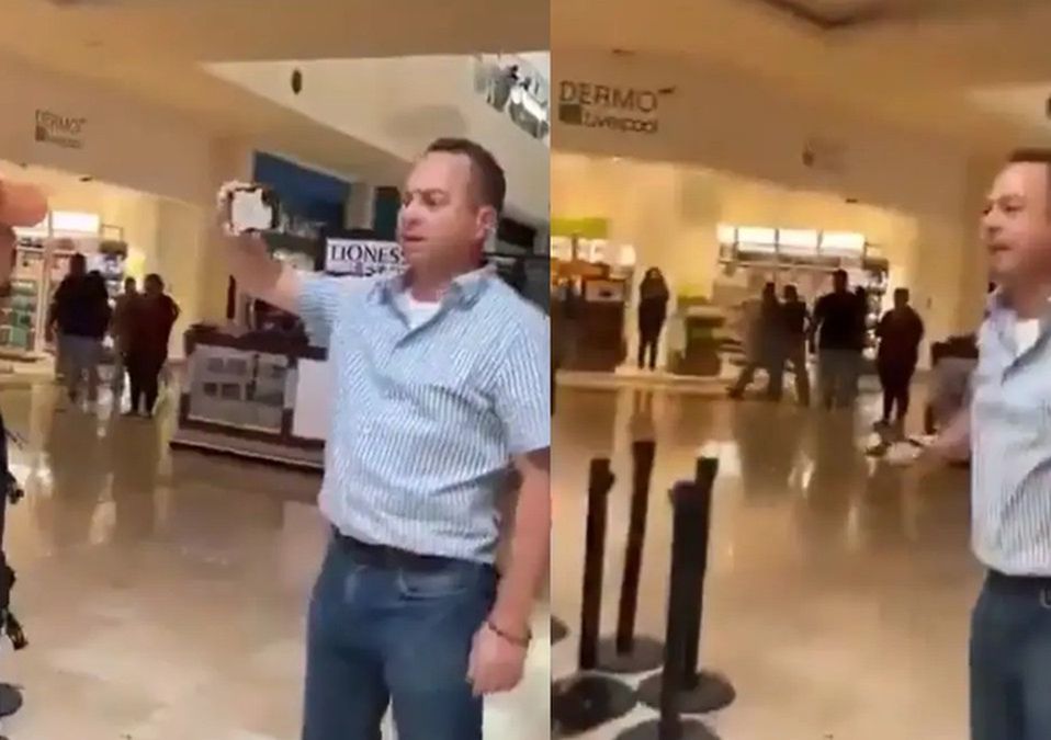 Un hombre, que rápidamente fue apodado en internet como “Lord Volumen”, interrumpió la presentación de la banda Covra. Foto: Captura de pantalla.