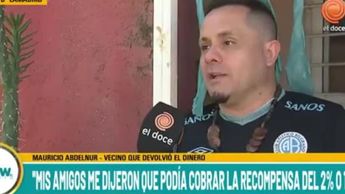 Abdelnur fotografió los cheques y recurrió a herramientas digitales para obtener información de contacto | FOTO: TV