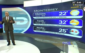 Clima en Monterrey martes 2 julio