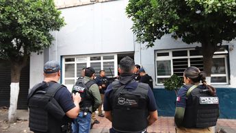 Elementos de la Fiscalía de Jalisco realizan operativo en anexo de Guadalajara. | Coordinación General de Seguridad de Jalisco