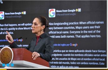 Claudia Sheinbaum destacó que Google ya debe saber quién está a cargo de poner nombres a los mares / Cuartoscuro.