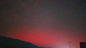 Las auroras boreales son un fenómeno natural luminoso que ocurre en el cielo nocturno. | FB Sociedad Astronómica de Nuevo León