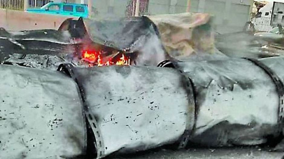 La violencia en Tamaulipas por el arresto de El Huevo. | Especial
