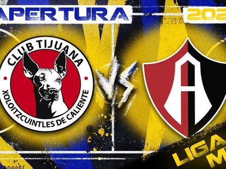 Tijuana y Atlas se enfrentan por la jornada 9 del Apertura 2026 de la Liga MX.