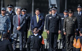 El gobernador de Nuevo León, Samuel García destacó la consolidación de Fuerza Civil. | Cortesía