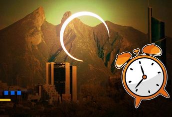 Eclipse Solar 2024 en Monterrey horario