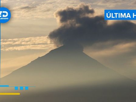 El semáforo de alerta volcánica del Popocatépetl está en Amarillo Fase 2 HOY 31 de diciembre de 2024 / Andrés Lobato