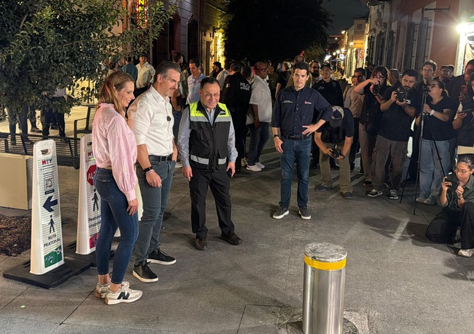 El alcalde informó que el objetivo es abrir la ciudad al peatón. | Foto: Mayte Villasana