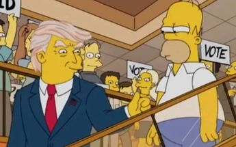 Donald Trump en el episodio de Los Simpson