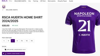 El jersey más sencillo tiene un costo de 85 euros / Captura